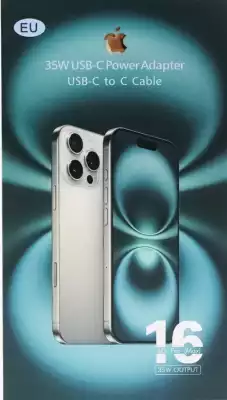 Зарядное устройство W35 USB Type-C белый 16